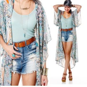 Sheer Kimono